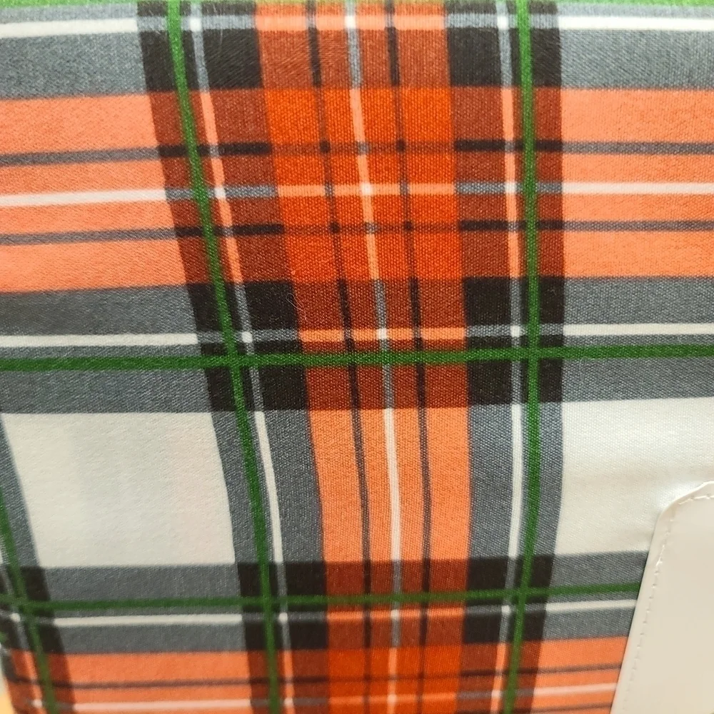 4pc Cynthia Rowley QUEEN TARTAN PLAID Christmas Holiday Red Green BED SHEET SET